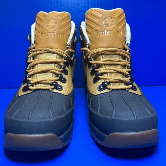 Timberland Mens Euro Hiker Jacquard Shell Toe Work Boots in Wheat 10.5 - Picture 2 of 9